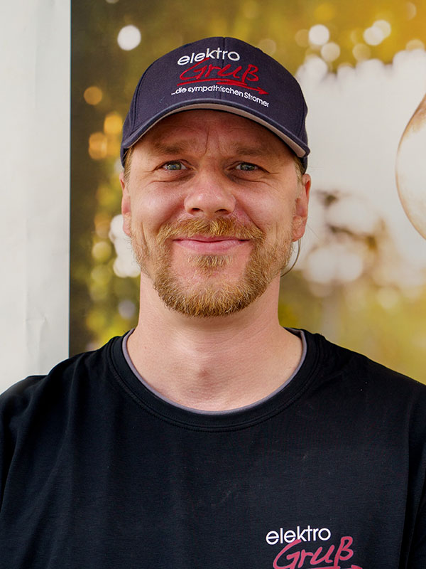 Jonas Langbein bei elektro Gruß in Thüngersheim